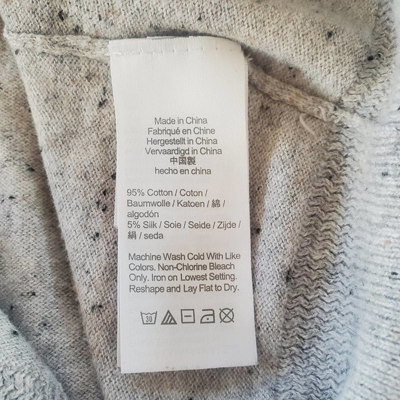 Re-Imagined J. Crew Mens Donegal Tweed Silk Blend Long Sleeve Henley Sweater XL - Picture 7 of 10